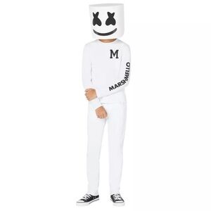 Kids White DJ Costume Set